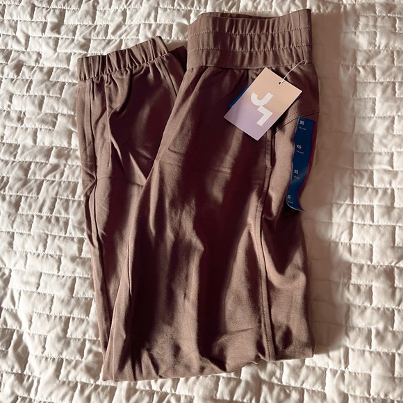 JoyLab Pants - JoyLab 7/8 Length Brown Joggers Size XS